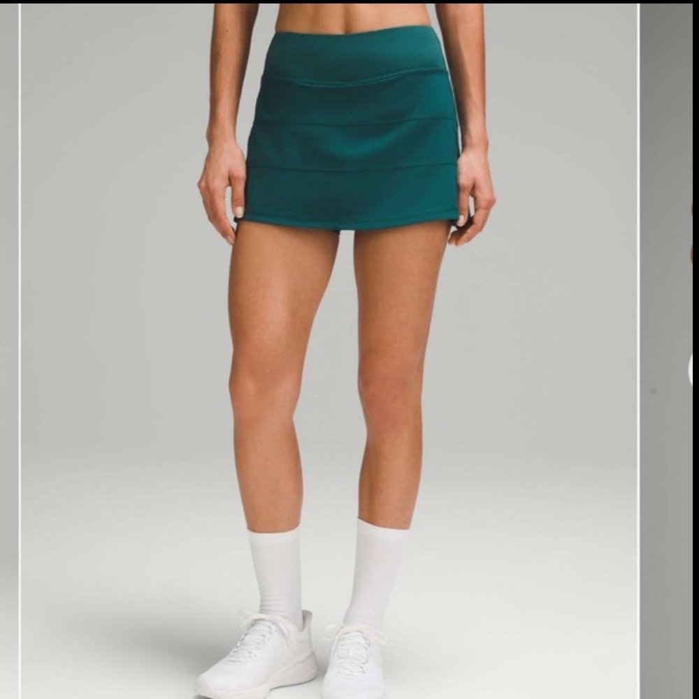 lululemon athletica Storm Teal Skort